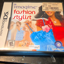 Ubisoft Imagine: Fashion Stylist Nintendo DS E NTSC-U/C 2009 Manual Case