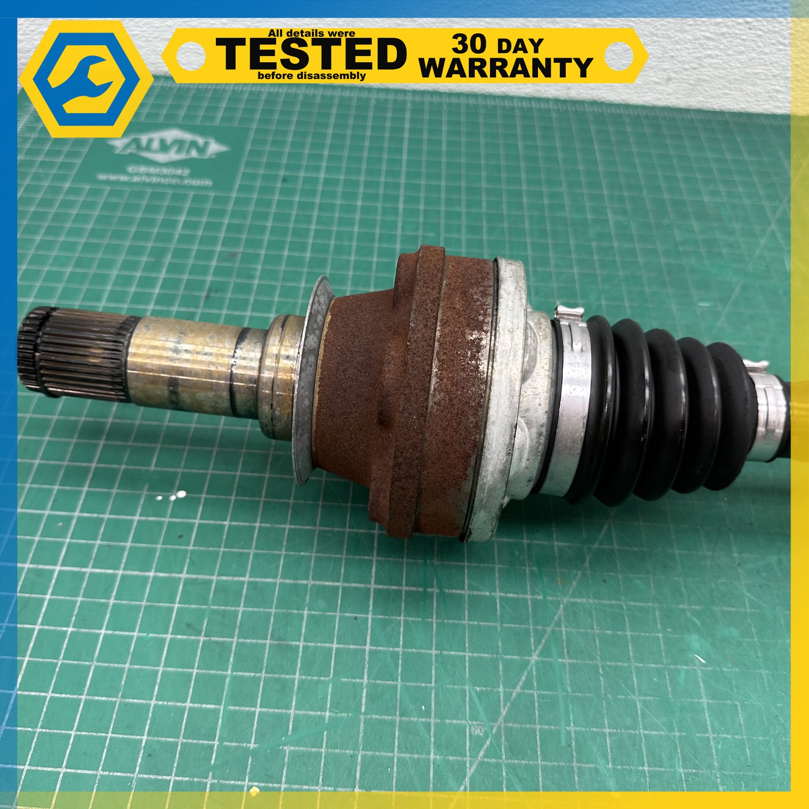 06-12 BENTLEY Flying Spur REAR RIGHT PASSENGER SIDE CV AXLE SHAFT OEM