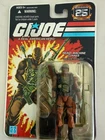 GI JOE ROADBLOCK MACHINE GUNNER 25TH ANNIVERSARY MINT ON SEALED CARD NO RESERVE
