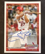 2026 Topps Series 1 Scott Rolen Autograph Insert #91A-SR Cardinals