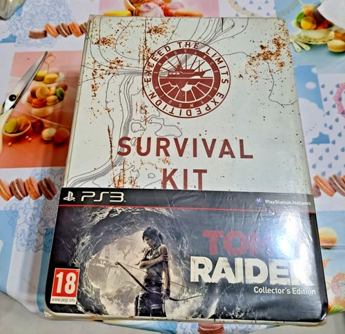 Tomb Raider Survival Kit Collector's Edition Ps3 Playstation 3