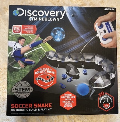 DISCOVERY MINDBLOWN SOCCER SNAKE DIY ROBOTIC BUILD & PLAY KIT