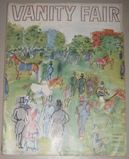 Vanity Fair Vintage Magazine Aug 1934, Nazi Nightmare, James Cagney, Loretta You
