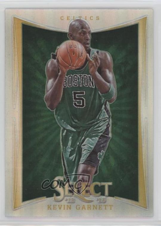 2012-13 Panini Select Silver Prizm Kevin Garnett #14 HOF