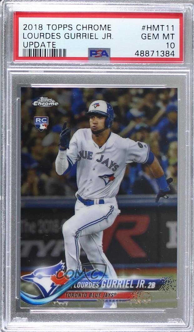 2018 Topps Chrome Update Target Exclusive Lourdes Gurriel Jr PSA 10 GEM MT 1o3