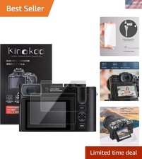 High-Transparency Anti-Fingerprint Tempered Glass Protector for Leica Cameras