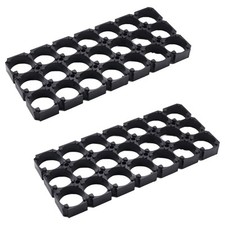 10pcs 18650 Battery Holder Bracket 3x7 Plastic Cell Spacer Protection Board