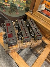 ~Very Nice Original~Lionel Prewar Boxed 332 339 341 Gray/Maroon ~A.R.RENO &CO!!!