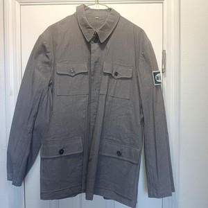 Vtg Reproduction WW2 Nationalist Chinese KMT Uniform Patched Tunic and Pants