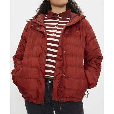 Levi's Puffer Jacket Women Packable Lightweight Insulated Px4 Size S
