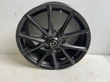 2013-2015 Mazda Miata 17x7 17 Alloy Wheel Rim W Cap Gun Metal Gray 10 Spoke Oem 2013-2015 Mazda Miata 17x7 17 Alloy Wheel Rim W Cap Gun Metal Gray 10 Spoke Oem