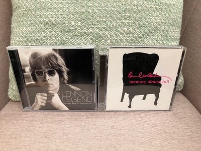 TWO CD LOT John Lennon Legend + Paul McCartney Memory Almost Full FREE SHIPPING