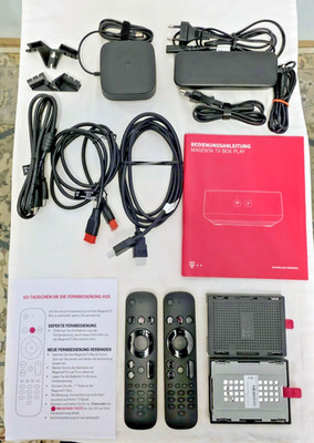 TELEKOM Magenta TV Box 500GB und PLAY, Zubehör und Ersatzteile (OHNE BOXEN)