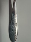 Vintage Sterling Silver Souvenir Spoon with Marks "Muscatine Iowa" 5.5 inches — photo 3