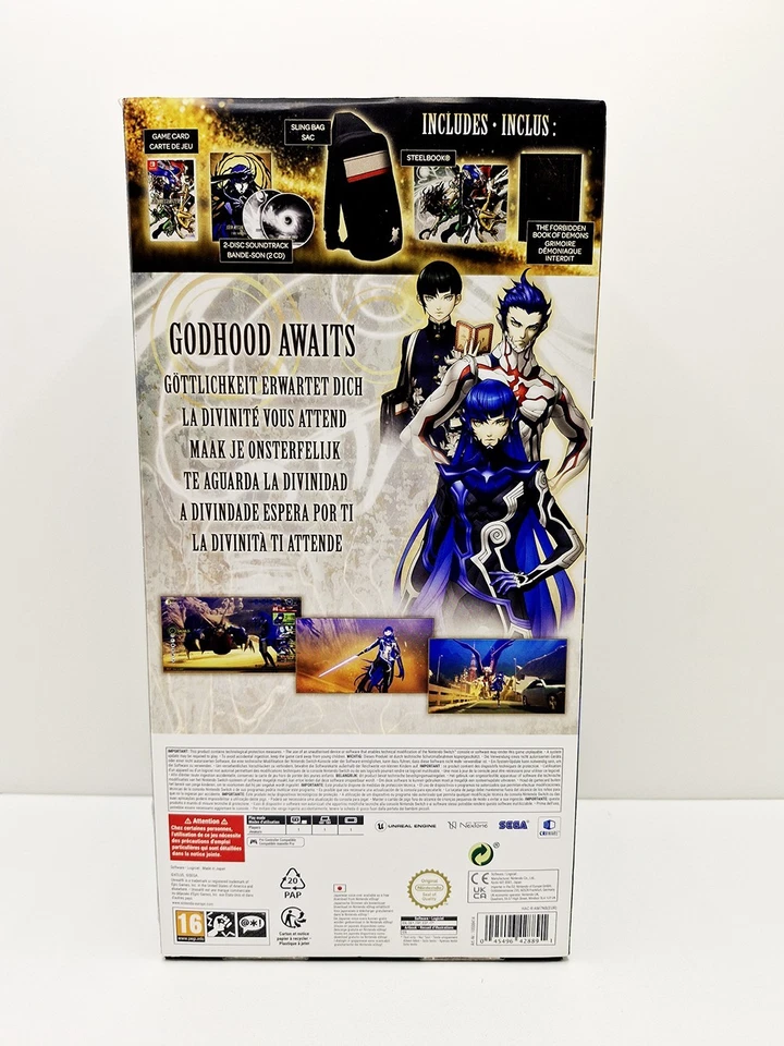 Shin Megami Tensei V - Fall of Man Premium Edition - SWITCH EURO VERSION, photo 3 sur 5