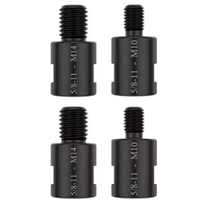4X Steel Converter Adapter 5/8inch-11 Female to M10 M14 Male Angle Grinder Tool