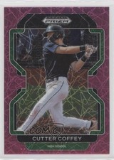 2022 Panini Prizm Draft Picks Neon Pink Velocity Cutter Coffey #PDP41 0q0m