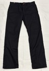DICKIES FLEX 5-Pocket Twill Pants Slim Fit Tapered Leg Black Size 30x30