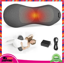 3-in-1 Heated Back Massager Vibration Traction For Pain Relief Deep Tissue 118"