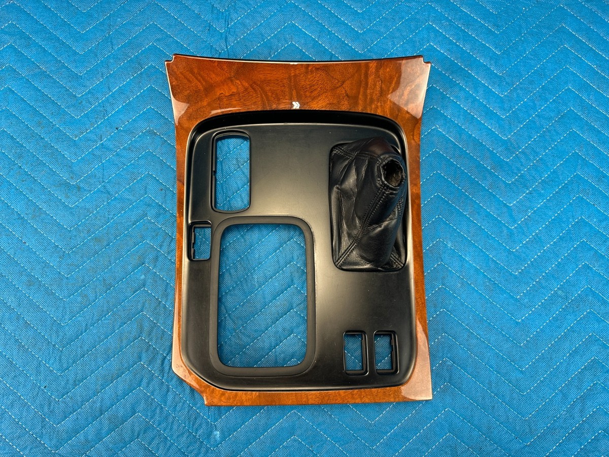 470 ラダー　インテリア　舵 Lexus LX470 Center Console Wood Trim Panel Shifter Bezel w/ Boot
