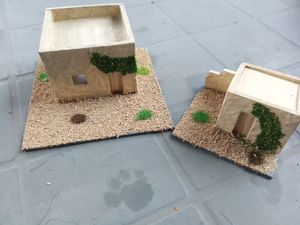 maison style arabe pour diorama 1:72 - Photo 4/4