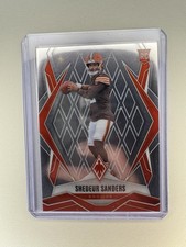 2025 Panini Phoenix Rookie Base Shedeur Sanders #154 Cleveland Browns NFL
