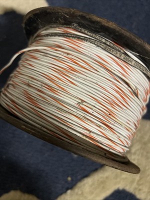 850 Feet Stranded Copper Wire Single # 18 Awg Spool National Wire. Made In USA 