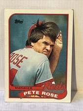1989 Topps - Team Checklist Pete Rose #505