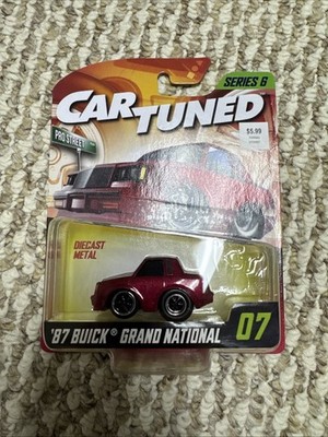NEW 2025 CAR TUNED SERIES 6 Maroon 1987 Buick Grand National | eBay