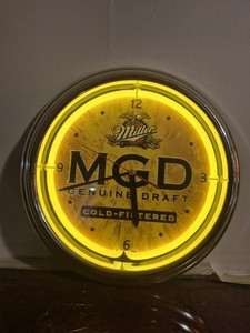 Miller Genuine Draft Neon Sign | eBay