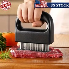 BBQ Meat Tenderizer Tool With 48 Stainless Steel Ultra Sharp Needle Blades