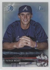 2017 Bowman Chrome Prospects Refractor 391/499 Patrick Weigel #BCP74 9wa
