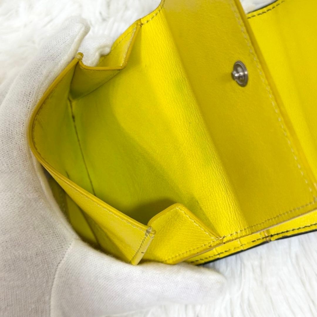 CELINE Small Folded Wallet Multi Function Black F… - image 20