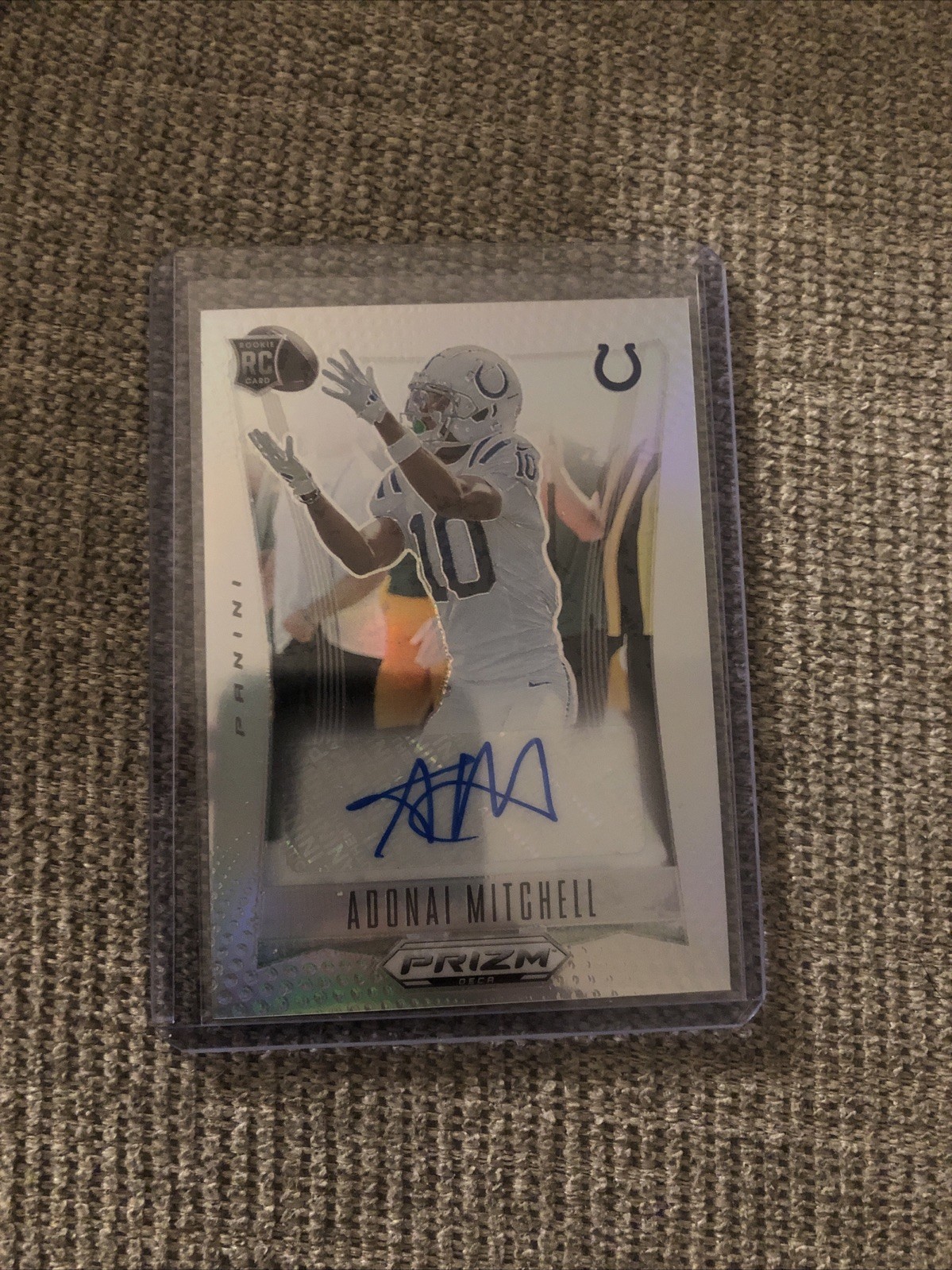 2024 Panini Prizm DECA - ADONAI MITCHELL Rookie Silver Base Auto #S-AML Colts SP
