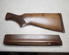 MOSSBERG 5500 MK-ii 12ga WOOD STOCK SET Checkered Forend for Semi Auto MKii MK2