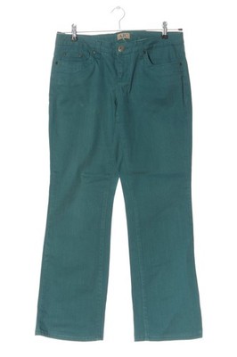 AJC Straight-Leg Jeans Damen Jeans Gr. DE 42 türkis Casual-Look