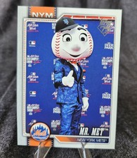 Topps 2026 Celebration Mascot Mr. Met M-11 75th Anniversary New York Mets Card