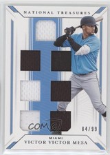 2019 National Treasures Game Gear Material Sevens 84/99 Victor Victor Mesa 2l4