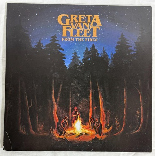 Greta Van Fleet From the Fires LP Vinyl Yellow 2019 Republic Records