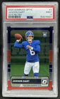 2025 Panini Donruss Optic Jaxson Dart 2015 Retro RC Rookie #2 Giants PSA 9