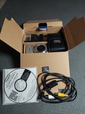 Olympus Stylus 7010 12.0 MP Digital Camera w/ Battery & Charger TESTED/WORKS