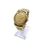 Vintage Omega Seamaster Automatic 14K GF Calendar 6IN 35mm Wristwatch #WB4515-1