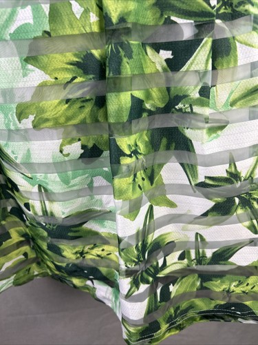INC Skirt Floral Midi A-line Pleated Multicolor Tropical Vacation Beach sz 2 - Picture 10 of 13