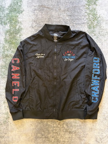 Canelo Alvarez vs Terence Crawford 2025 Las Vegas Fight Bomber Jacket – 2XL