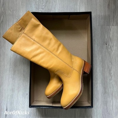 Frye Camryn Tall Pull On Boots in Banana SZ 8-9 Women's