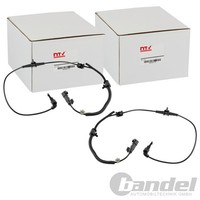 2X NTY ABS-SENSOR Vorne Passend FüR Chevrolet Malibu Opel Insignia Saab 9-5 Link