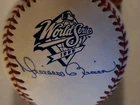 Mariano Rivera New York Yankees Autographed MLB 1998 World Series Baseball
