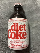 Vintage Diet Coke Foam Label Wrapped 170ml Se...