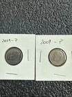 one(1) 2009-P Roosevelt Dime 10C Philadelphia Coin