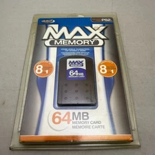 MAX Memory 64 MB Memory Card (Playstation 2 PS2, Datel)